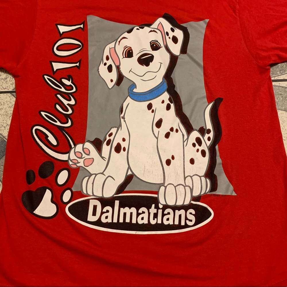 Vintage Disney 101 Dalmatians Graphic Tee Sz XL - Picture 2 of 5